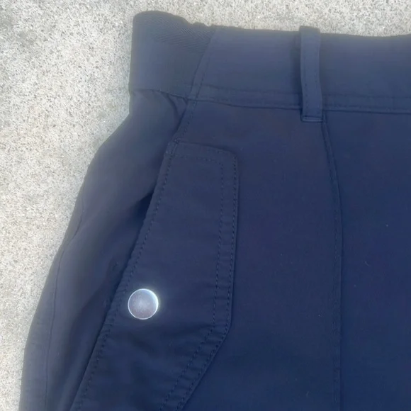 Athleta Women's Vienna Black Lightweight Pull on Cargo Pants Size 14